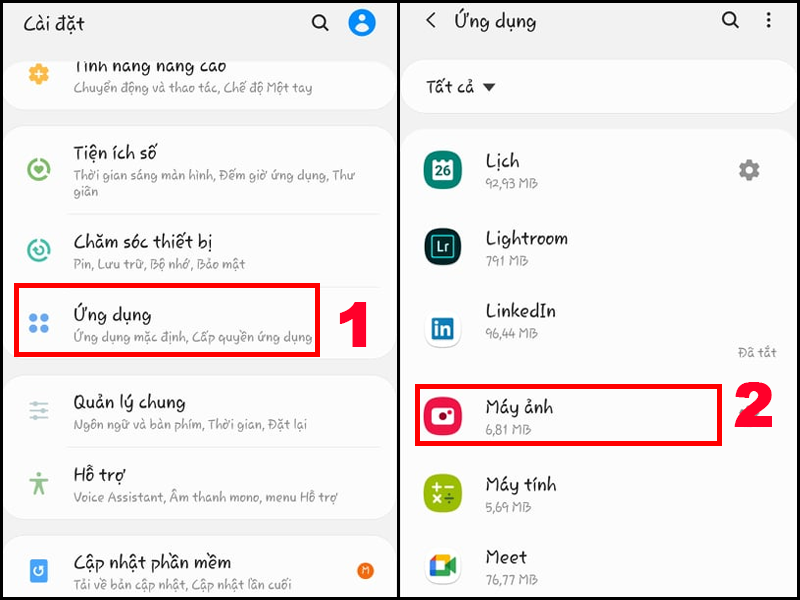 Chọn M&aacute;y ảnh